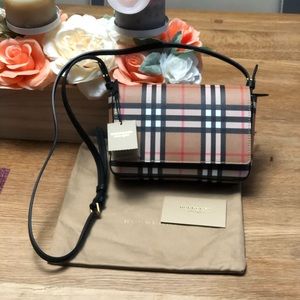 hampshire vintage check shoulder bag